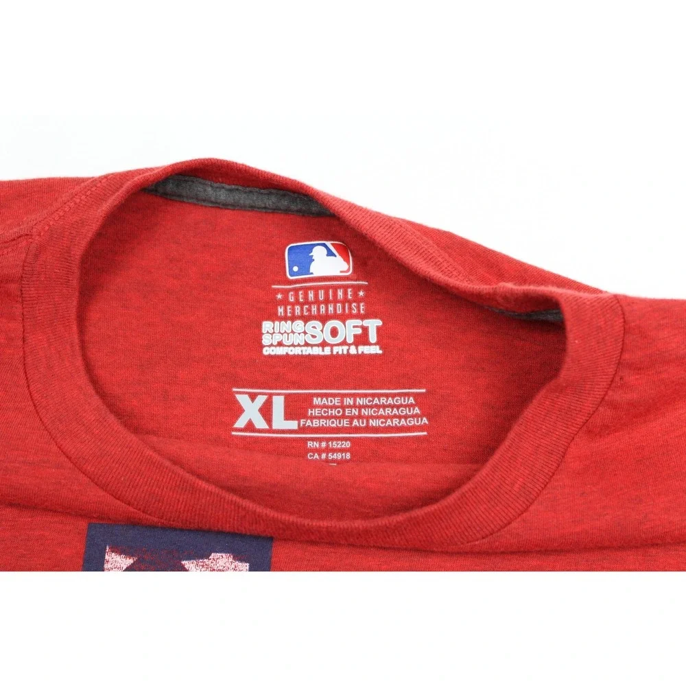 St. Louis Cardinals Men's S XLarge Logo T-SHIRT Ring spun Soft MLB Baseball